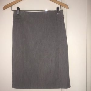 EXPRESS Gray pencil skirt